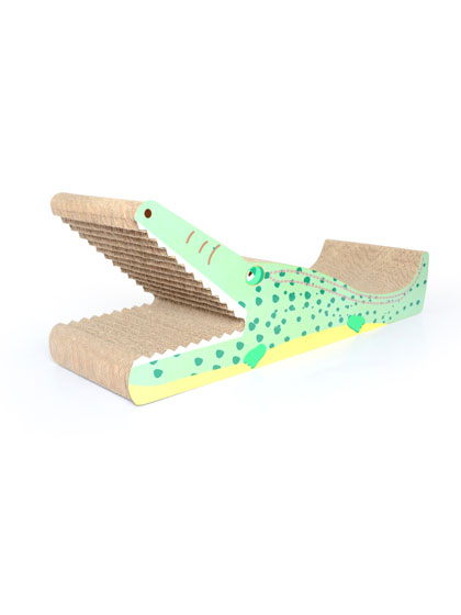 Crocodile Shape Cat Scratcher