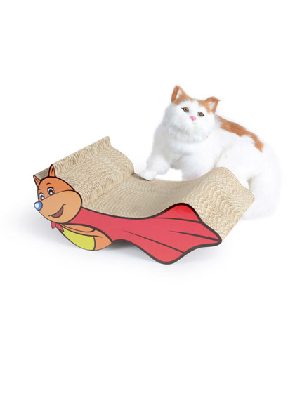 Lovely Corrugated Cardboard Cat Scratcher