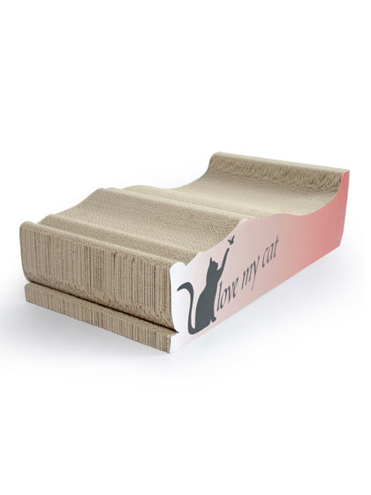 Corrugated Cardboard Cat Scratcher