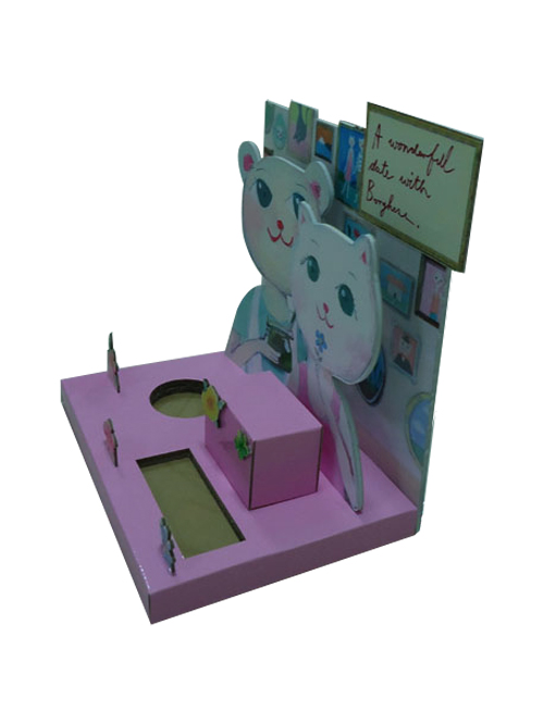 Make Up Counter Display Stand