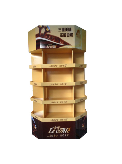 Chocolate Cardboard Display Stand